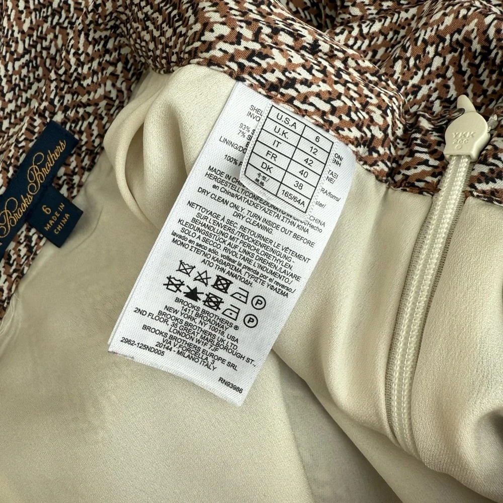 Brooks Brothers Silk Pleated Skirt 6 - Picture 8 of 10